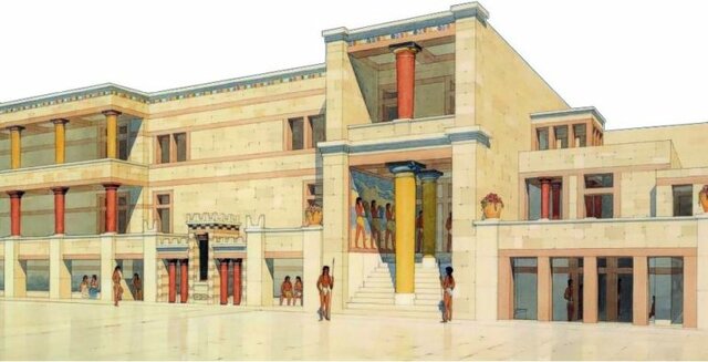 CRETA. Fase de los Segundos Palacios (1700-1350 a.C.)