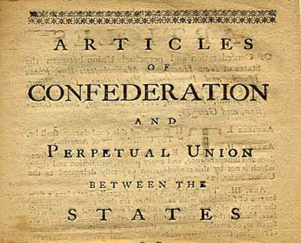 Articles of Confederation