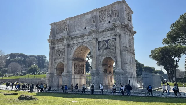 Arco de Constantino, Roma.