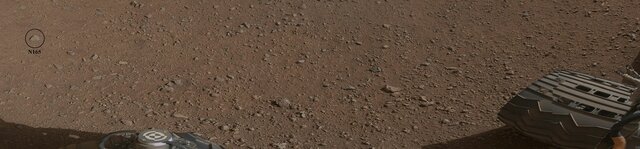 Curiosity rover – near Bradbury Landing