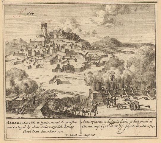 Extremadura, escenario de la Guerra de Sucesión