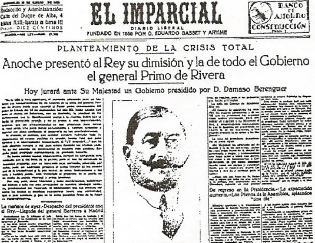 Dimissió de Primo de Rivera