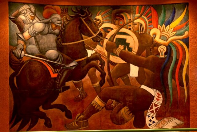 Guerra de conquista contra Cuzcatlán.