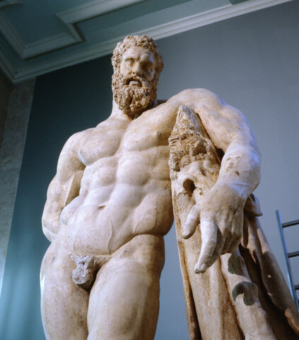 Hércules de Farnesio. Época Clásica. Arte Griego.