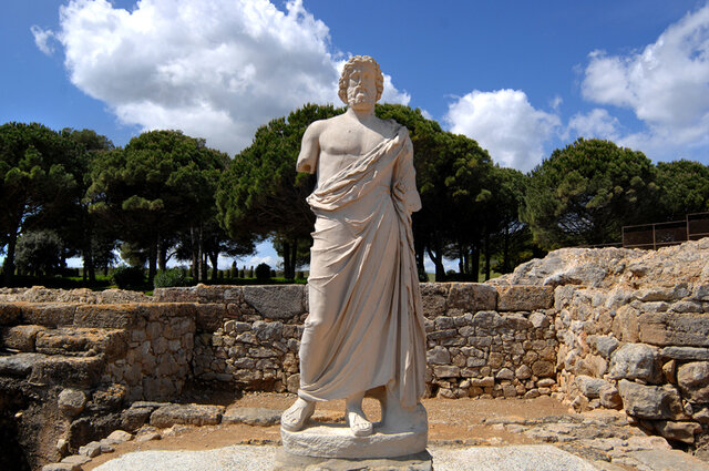 Aclepio de Empúries. Época Helenística. Arte Griego.