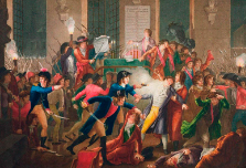 Robespierre boteretik kentzea