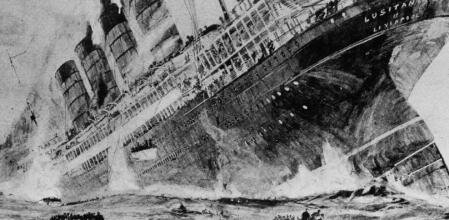 hundimiento del Lusitania