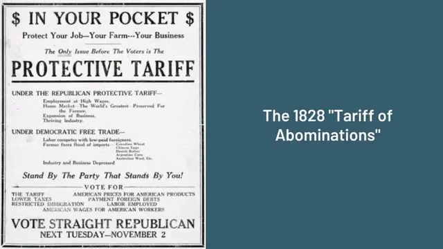Tariff of Abominations