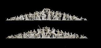 Frontones del Partenón. Fidias (438-431 a.C.)