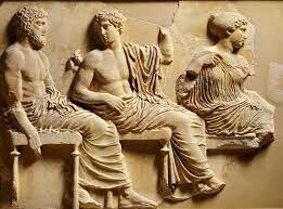 Dioses del friso del Partenón. Fidias (442-438 a.C.)