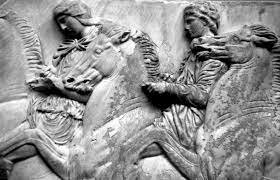 Jinetes del friso del Partenón. Fidias (442-438 a.C.)