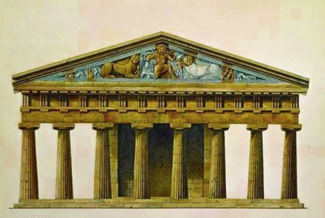 Templo de Artemisa en Corfú