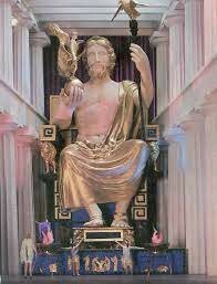 Estatua de Zeus Olímpico. Fidias (435-430 a.C.)