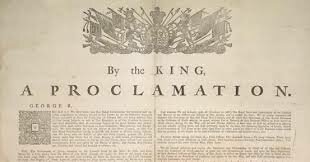 Proclamation of 1763