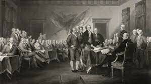 The Declaration of Independence is created
