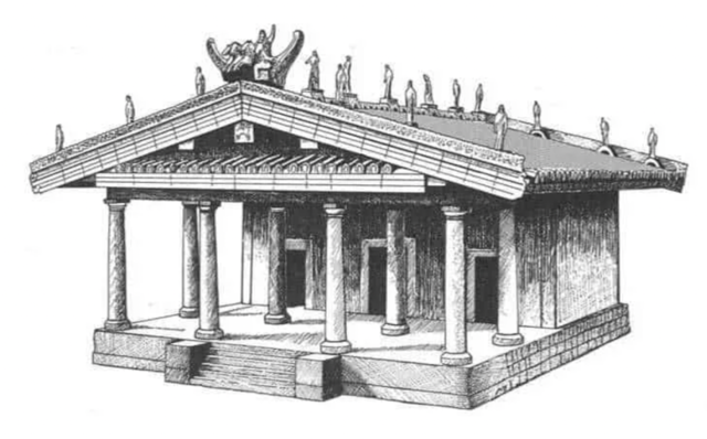 Templo Portonaccio - Templo etrusco