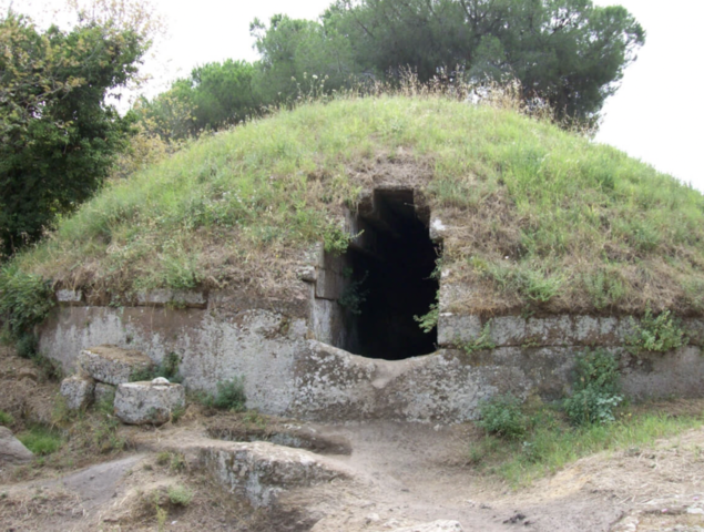 Necrópolis de Banditaccia - Túmulo etrusco