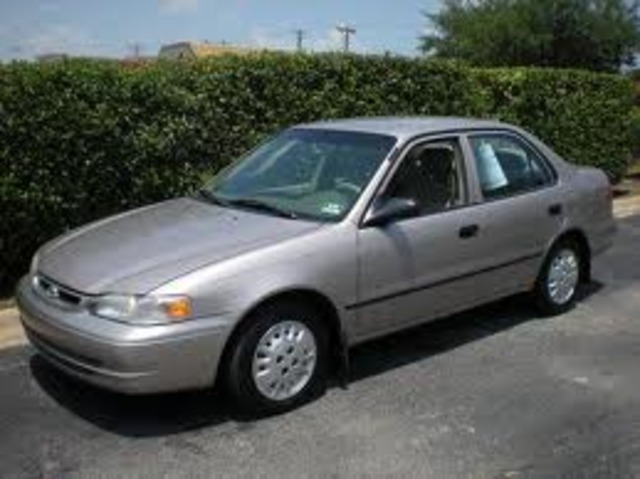 crusing in the toyota