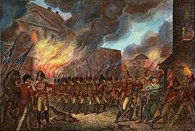 British Burn Down the Capital