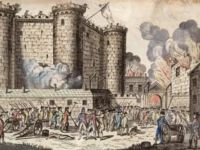 The storming of the Bastille