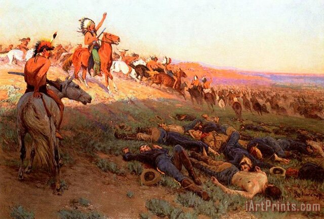 The Battle of Little Big Horn Ends/Custer's Last Stand