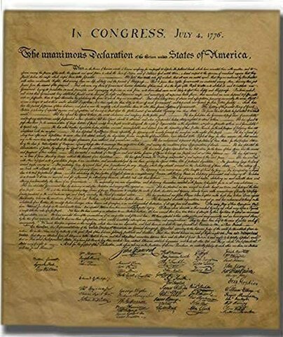 The Declaration of Independence