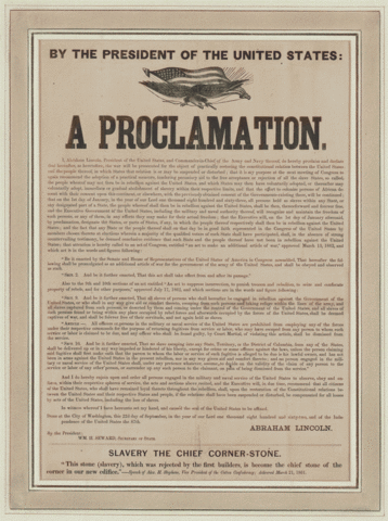Emancipation Proclamation