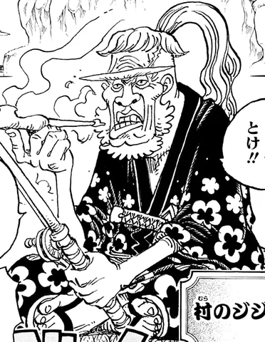 Shimotsuki Kozaburo abandona el País de Wano.