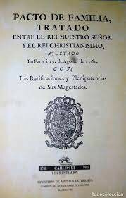Primer Pacto de Familia entre España y Francia.