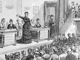Women Try to Vote - National Women Suffrage Association (NWSA)