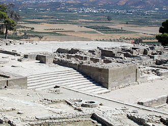 Palacio de Festos - 2000 a. C.