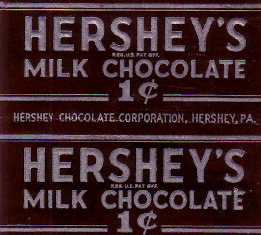 Milton Hershey opens a candy shop