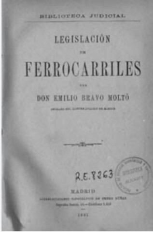 Ley General de Ferrocarriles