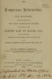 The Maine Law of 1851