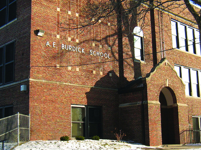 I start to go to Burdick.