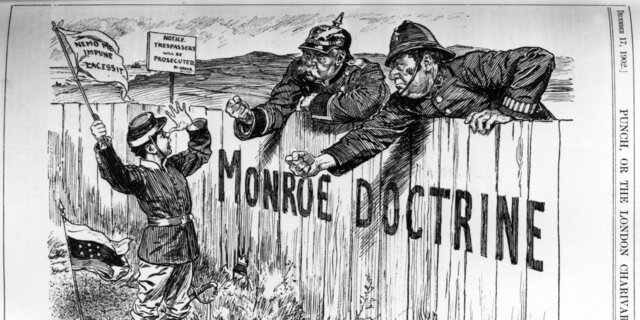 The Monroe doctrine is issued