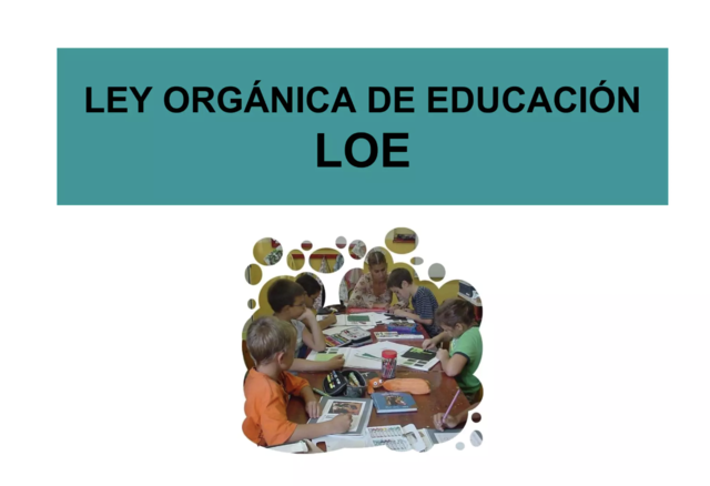 LEY ORGANICA DE EDUCACION