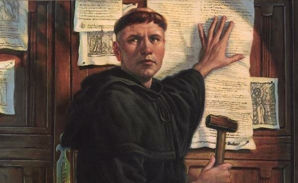 L'affisione delle 95 tesi
