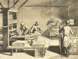 The first printing press is set up in the Colonies