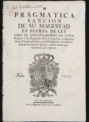 PRAGMÁTICA SANCIÓN