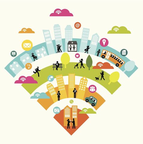 Centros conectados a Internet.