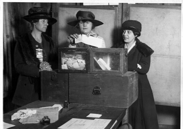 Wyoming grants women the right to vote