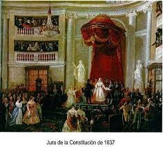 Constitución de 1837, abolición del régimen señorial y supresión del diezmo