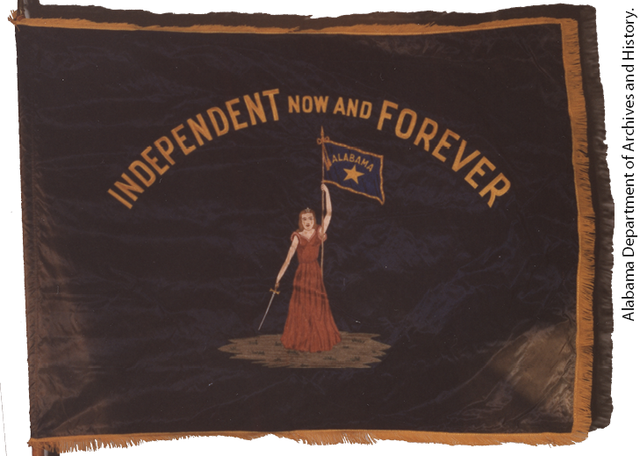 Alabama secedes from the Union