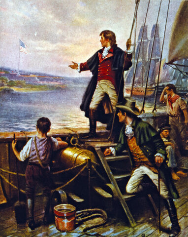 Francis Scott Key Writes the Star Spangled Banner
