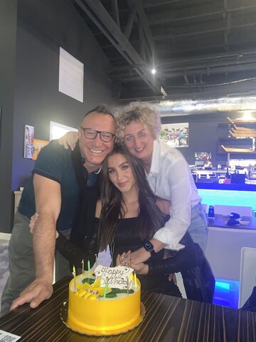 Spent my birthday with friends and family downtown (family-oriented)