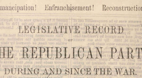 The Reconstruction Act of 1867
