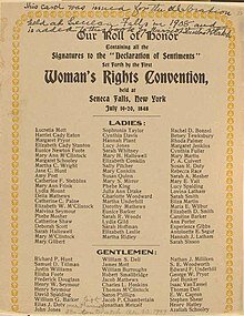 Seneca Falls Convention