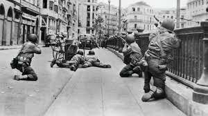 First fights between Vichy Frenches and Americans