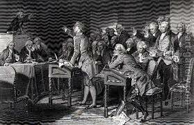 Patrick Henry Addresses the Virginia Convention